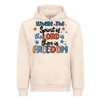 Sandshell where the spirit of the lord is there is freedom Urban Hoodie - MaliasSmallBusiness