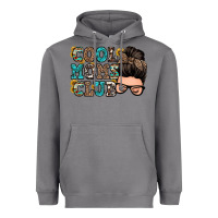 Cool Moms Club Messy Bun Heavyweight Hoodie | Teevron