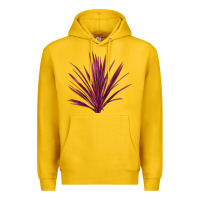 Lemon Pink Cordyline Premium Hoodie - LillyAllenDesigns