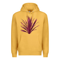 Mustard Pink Cordyline Premium Hoodie - LillyAllenDesigns