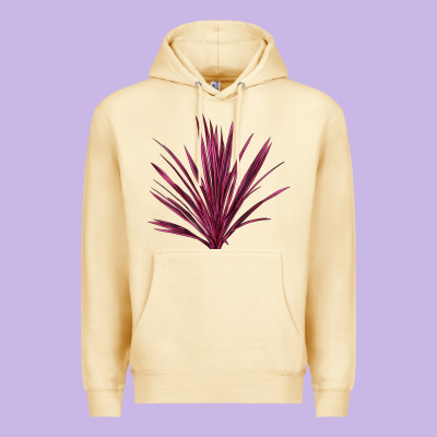 Pink Cordyline Premium Hoodie Designed By Lillyallendesigns