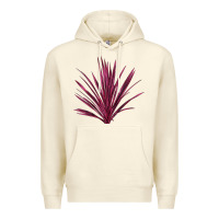 Sandshell Pink Cordyline Premium Hoodie - LillyAllenDesigns