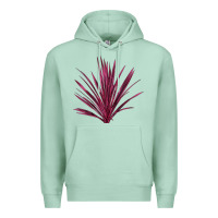 Seafoam Pink Cordyline Premium Hoodie - LillyAllenDesigns