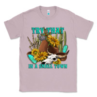 Lilac try that in a small town Classic Tee - texasbilliewilder