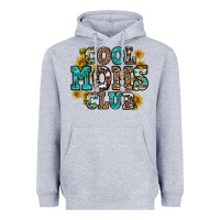 Heather Grey cool moms club Heavyweight Hoodie - Zillion Design Studio