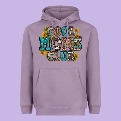 Cool Moms Club Heavyweight Hoodie Designed By Zillion Design Studio
