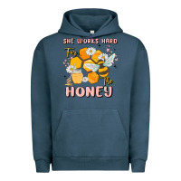 She Works Hard For The Honey Urban Hoodie | Teevron