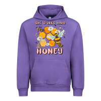 Tulip she works hard for the honey Urban Hoodie - MaliasSmallBusiness