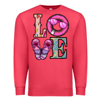 Cardinal love summer Premium Sweatshirt - CowhideDigitalArt