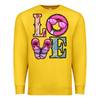 Lemon love summer Premium Sweatshirt - CowhideDigitalArt