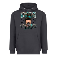 Smoke cowhide junkie messy bun Heavyweight Hoodie - Zillion Design Studio