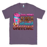 Lavender too many kids not enough caffeine Classic Tee - Zillion Design Studio