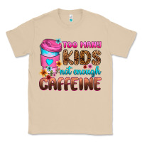 Mushroom too many kids not enough caffeine Classic Tee - Zillion Design Studio