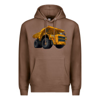 Chestnut Dump Truck Premium Hoodie - LillyAllenDesigns