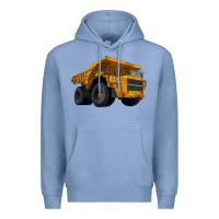 Colony Blue Dump Truck Premium Hoodie - LillyAllenDesigns