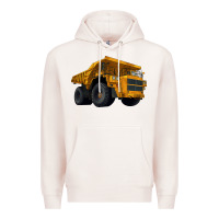 Pale Pink Dump Truck Premium Hoodie - LillyAllenDesigns