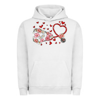 Pigment Lunar Rock valentine's day stethoscope Urban Hoodie - MaliasSmallBusiness