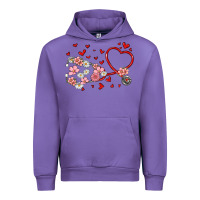 Tulip valentine's day stethoscope Urban Hoodie - MaliasSmallBusiness