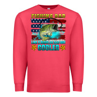 Cardinal fishing dad like a regular dad but cooler Premium Sweatshirt - HRA Design Shop
