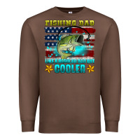 Chestnut fishing dad like a regular dad but cooler Premium Sweatshirt - HRA Design Shop