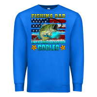 True Royal fishing dad like a regular dad but cooler Premium Sweatshirt - HRA Design Shop