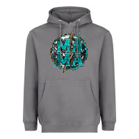 Storm cowhide mama lighting bolt Heavyweight Hoodie - Zillion Design Studio