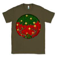 Army Green christmas Classic Tee - BundleAndBundleShop
