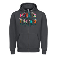 Smoke i speak my mind because it hurts to bite my tongue Zipper Hoodie - Zillion Design Studio