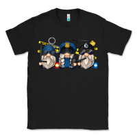 Black police gnomes Classic Tee - Zillion Design Studio