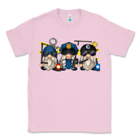 Bubblegum Pink police gnomes Classic Tee - Zillion Design Studio