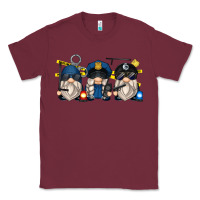 Burgundy police gnomes Classic Tee - Zillion Design Studio