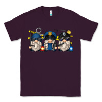 Plum police gnomes Classic Tee - Zillion Design Studio