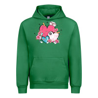 Emerald nurse hearts Urban Hoodie - MaliasSmallBusiness