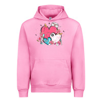 Fuchsia Pink nurse hearts Urban Hoodie - MaliasSmallBusiness