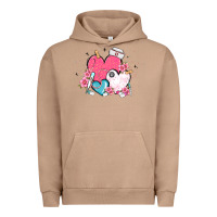 Pigment Burro nurse hearts Urban Hoodie - MaliasSmallBusiness