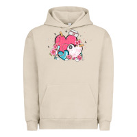 Pigment French Oak nurse hearts Urban Hoodie - MaliasSmallBusiness
