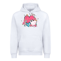 White nurse hearts Urban Hoodie - MaliasSmallBusiness