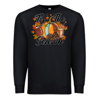 Black tis is season Premium Sweatshirt - RacoonDesign