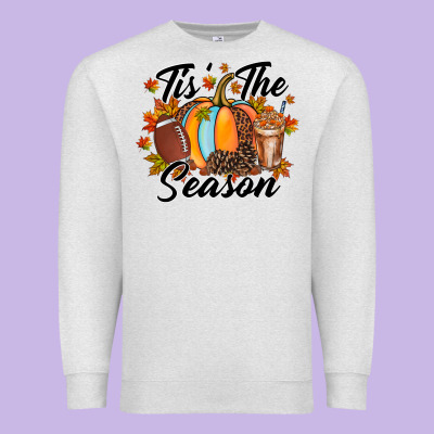 Tis Is Season Premium Sweatshirt Designed By Racoondesign