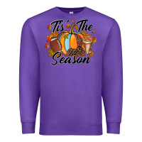 Purple tis is season Premium Sweatshirt - RacoonDesign