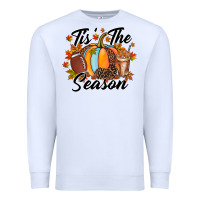 White tis is season Premium Sweatshirt - RacoonDesign
