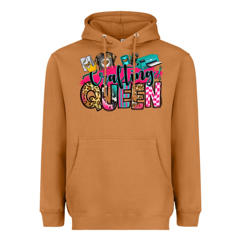 Crafting Queen Heavyweight Hoodie by Zillion Design Studio | Teevron