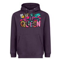 Plum crafting queen Heavyweight Hoodie - Zillion Design Studio