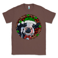 Chestnut Baby Cow Christmas Classic Tee - RanaPortraitStore