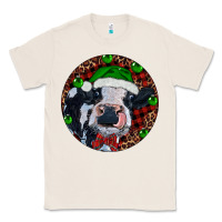 Natural Baby Cow Christmas Classic Tee - RanaPortraitStore