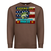 Chestnut fishing dad like a regular but cooler Premium Sweatshirt - HRA Design Shop