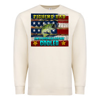 Sandshell fishing dad like a regular but cooler Premium Sweatshirt - HRA Design Shop