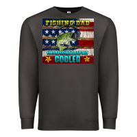 Smoke fishing dad like a regular but cooler Premium Sweatshirt - HRA Design Shop