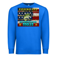 True Royal fishing dad like a regular but cooler Premium Sweatshirt - HRA Design Shop
