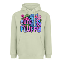 Matcha cute and fluffy stitch Heavyweight Hoodie - Zillion Design Studio